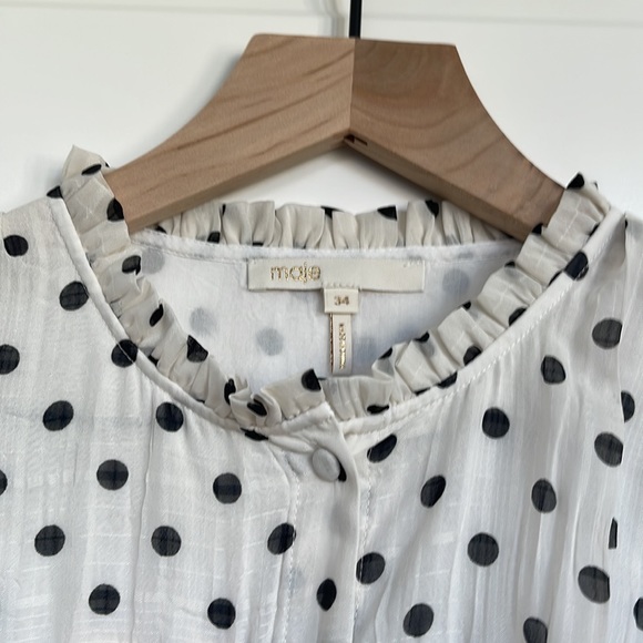 Maje Mini Dress 34 - Picture 5 of 9